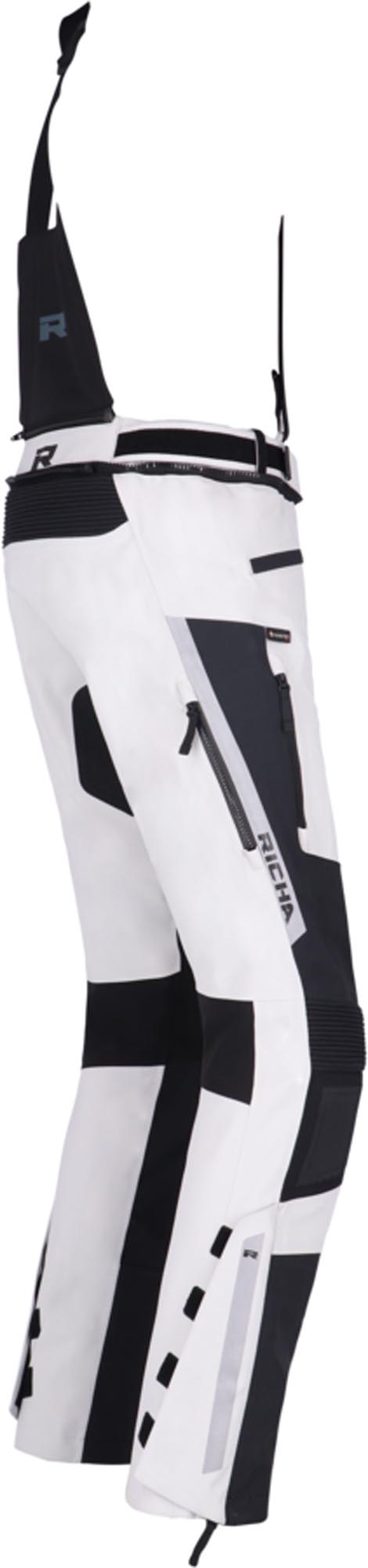Richa Armada Gore-Tex Pro waterproof Motorcycle Textile Pants black/grey Short M Figure 4