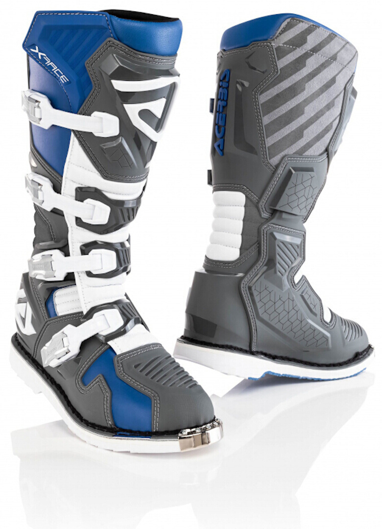 Acerbis X-Race Motocross Boots blue/grey 42 Figure 1