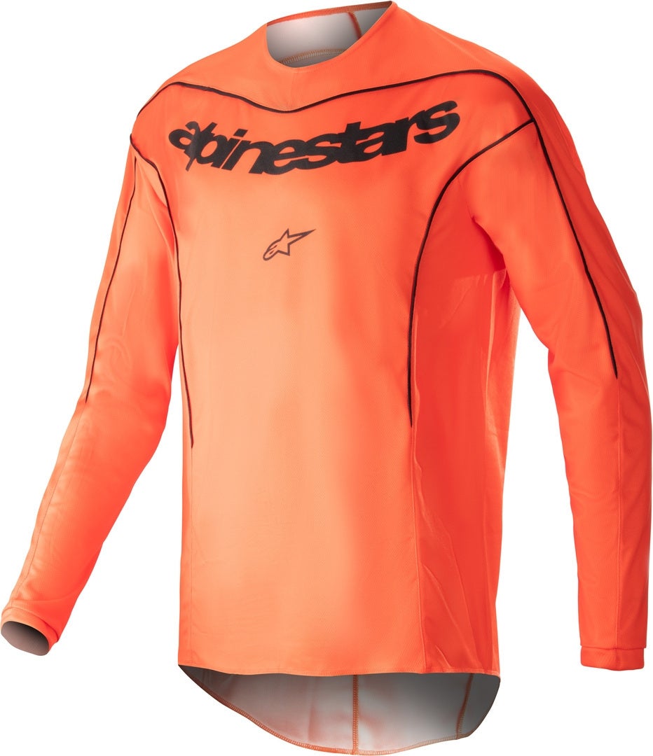 Alpinestars Fluid Lurv Motocross trøje orange/sort L Figur 1
