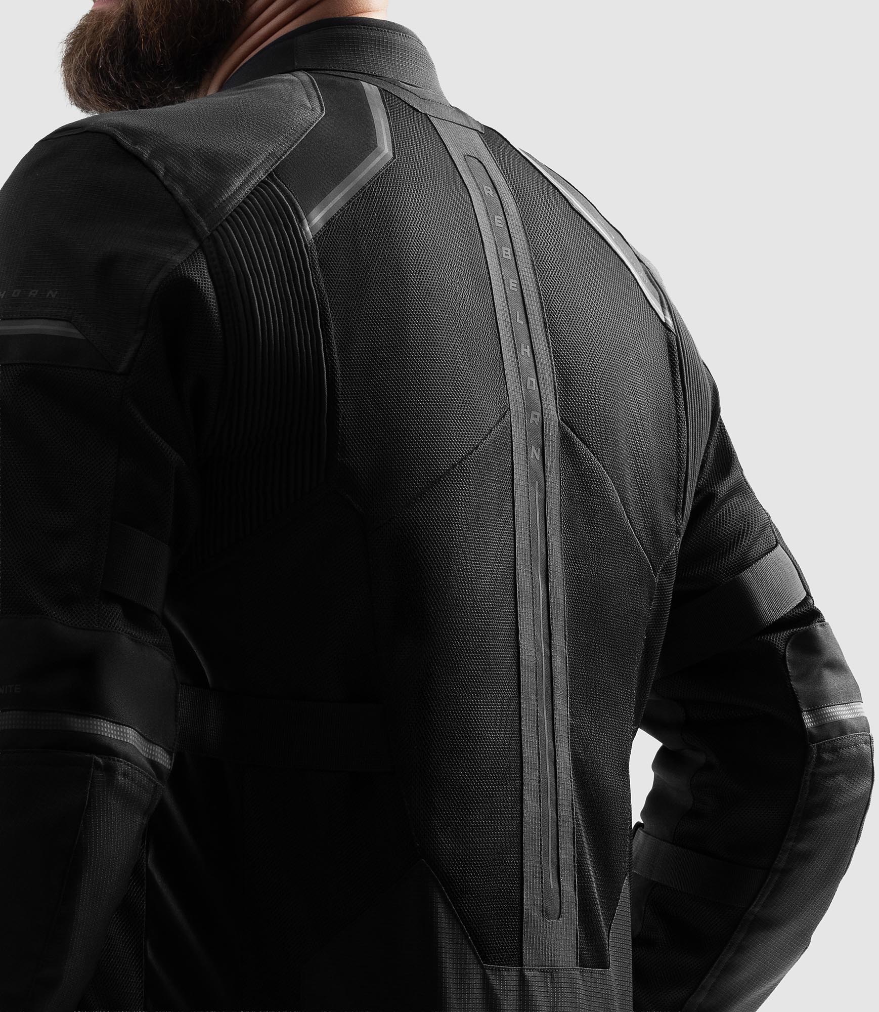 Side view of Rebelhorn Scandal 3 Motorcycle Textile Jacket