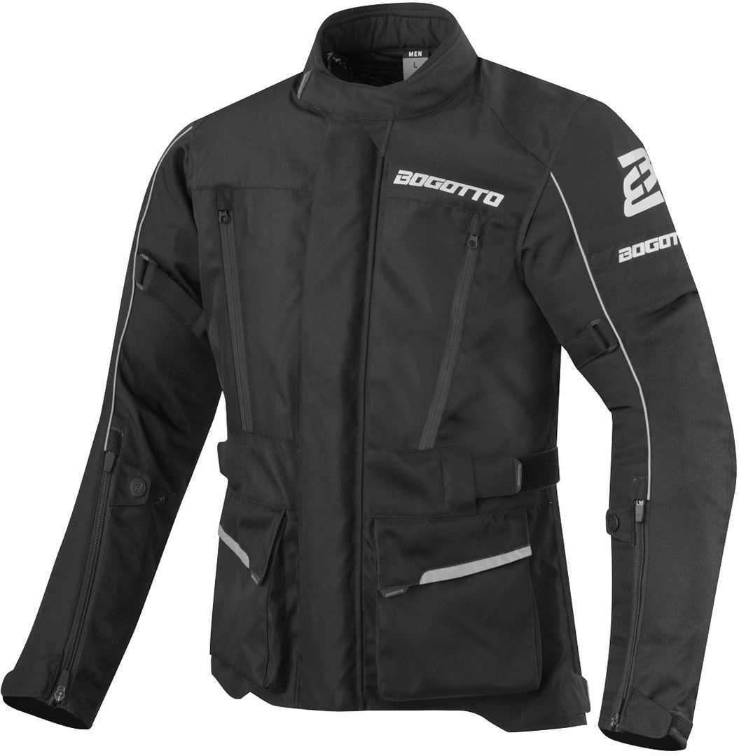 Bogotto Tampar Tour waterproof Motorcycle Textile Jacket black 3XL Figure 1