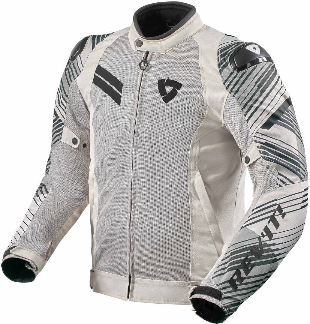 Revit Apex Air H2O Motorrad Textiljacke grau M Abbildung 1