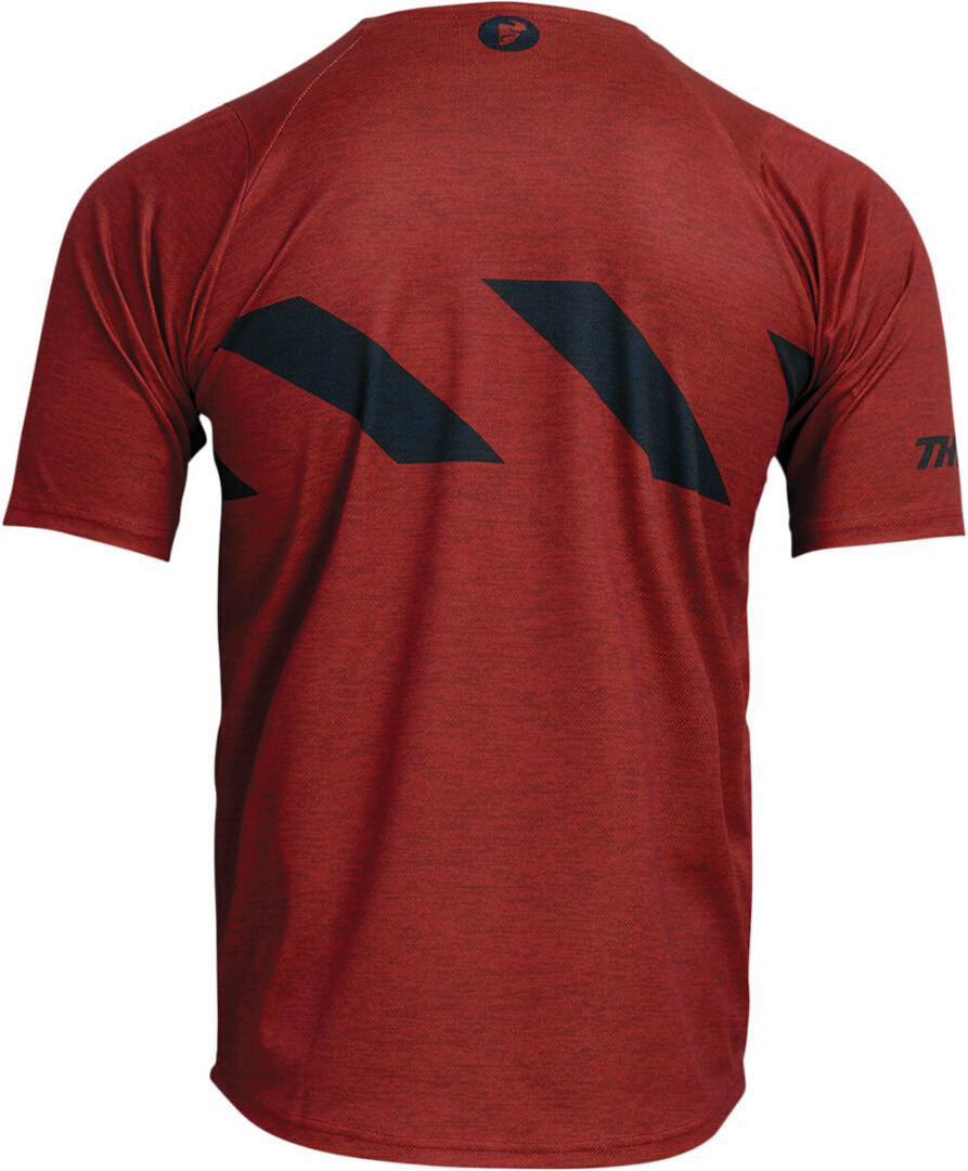 Thor Assist Hazard Shortsleeve Bicycle Jersey red M Figure 2