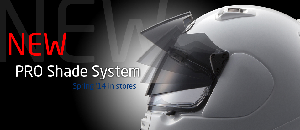 Arai PSS Pro Shade-System バイザー 図2