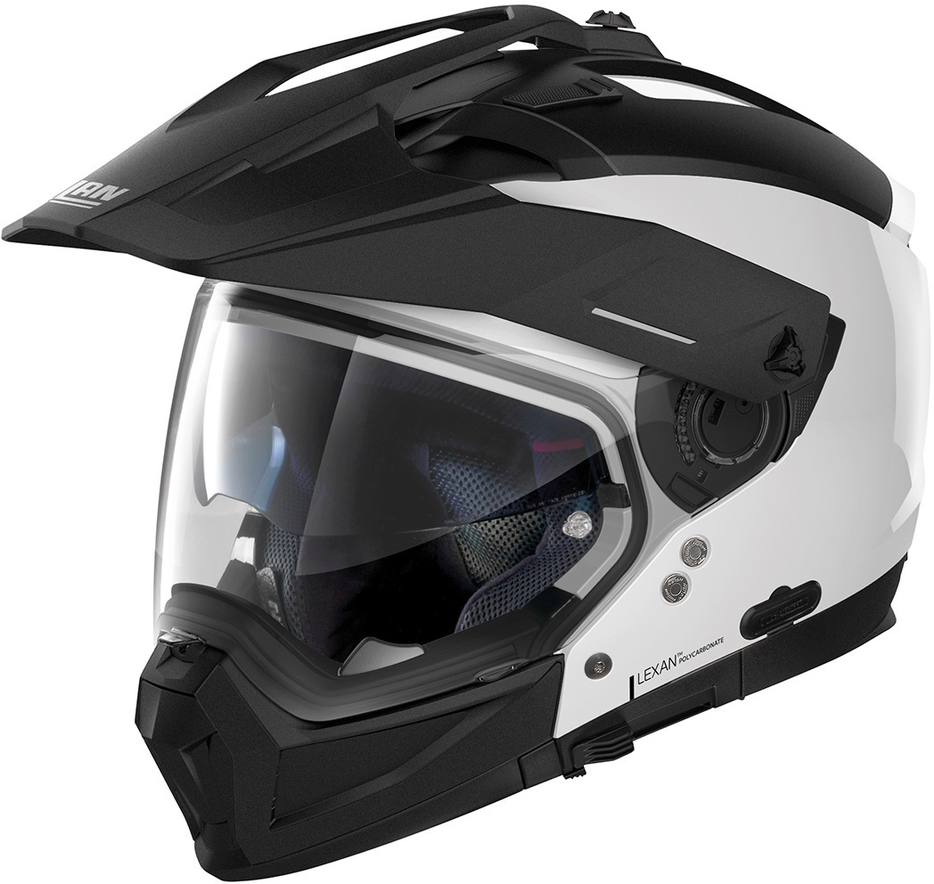 Nolan N70-2 X Special N-Com Helm Wit metallic Verlies (60) Figuur 1