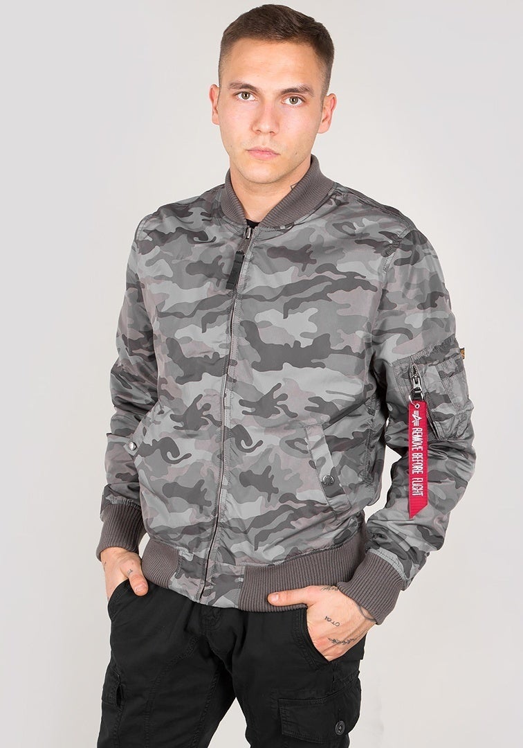 Alpha Industries MA-1 TT Jacket grey XS Figure 3