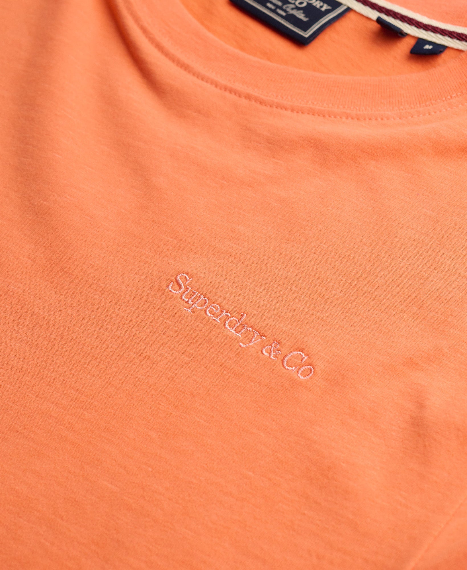 Superdry & Co Essential Company Logo Tricou Coral M Figura 7