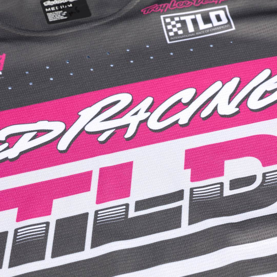 Troy Lee Designs Sprint Fifty-50 Cykel tröja ljusgrå/mörkgrå S Figur 3