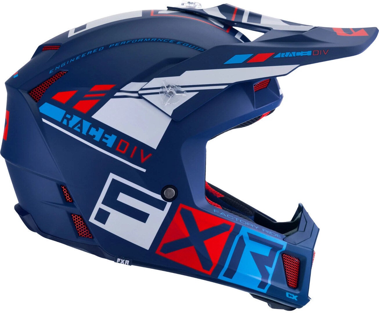 FXR Clutch CX Pro MIPS Motocross Helmet blue/red/white XL (61/62) Figure 4