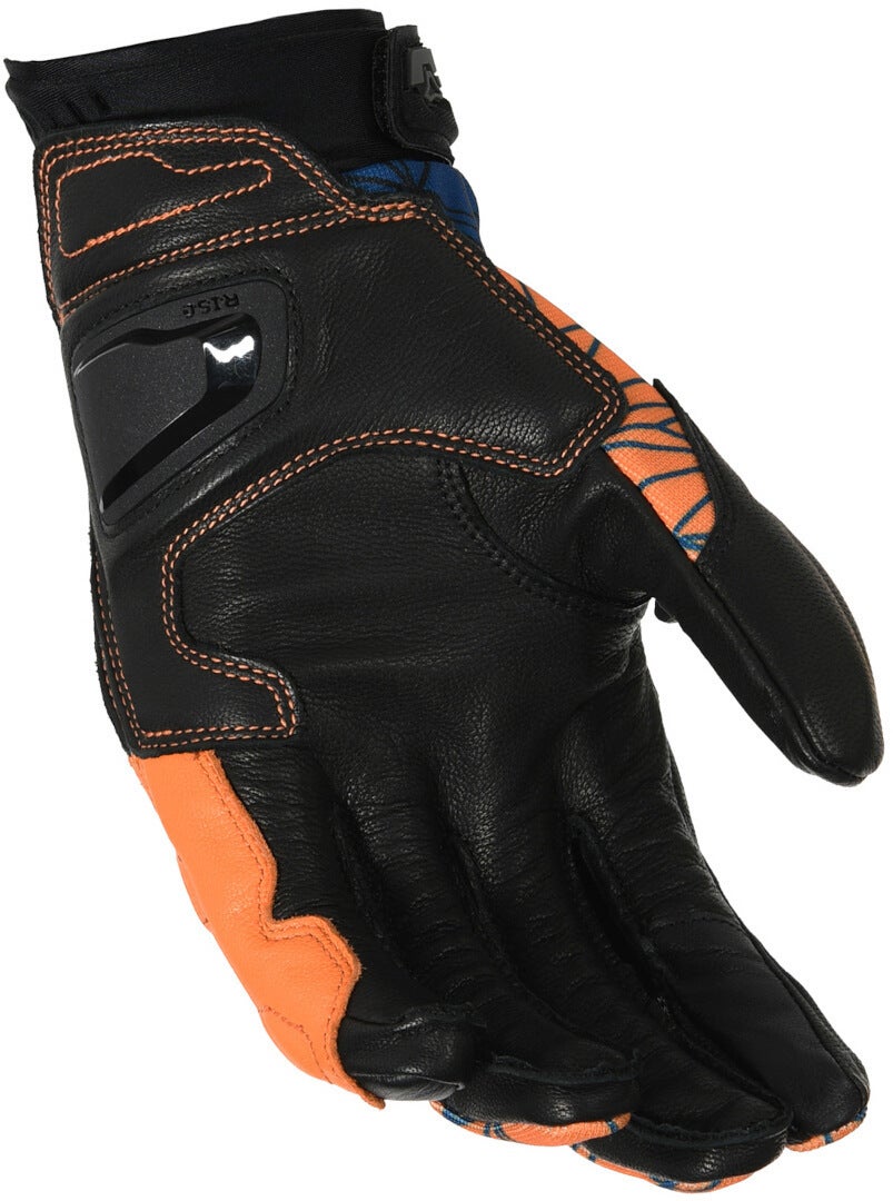 Macna Rocco Guanti da moto nero/arancione 3XL Figura 2