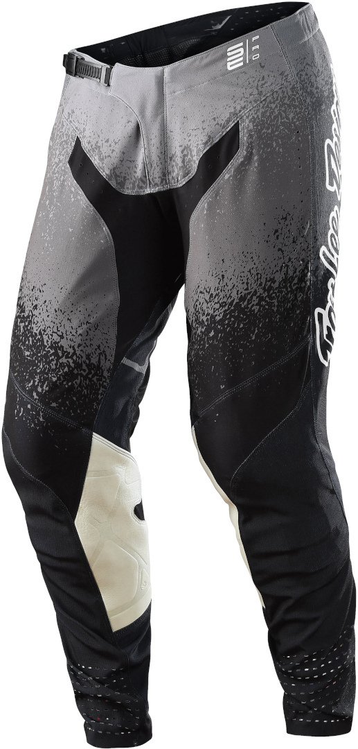 Troy Lee Designs SE Pro Webstar Pantalon de motocross Noir/Gris/Blanc 32 Figure 1