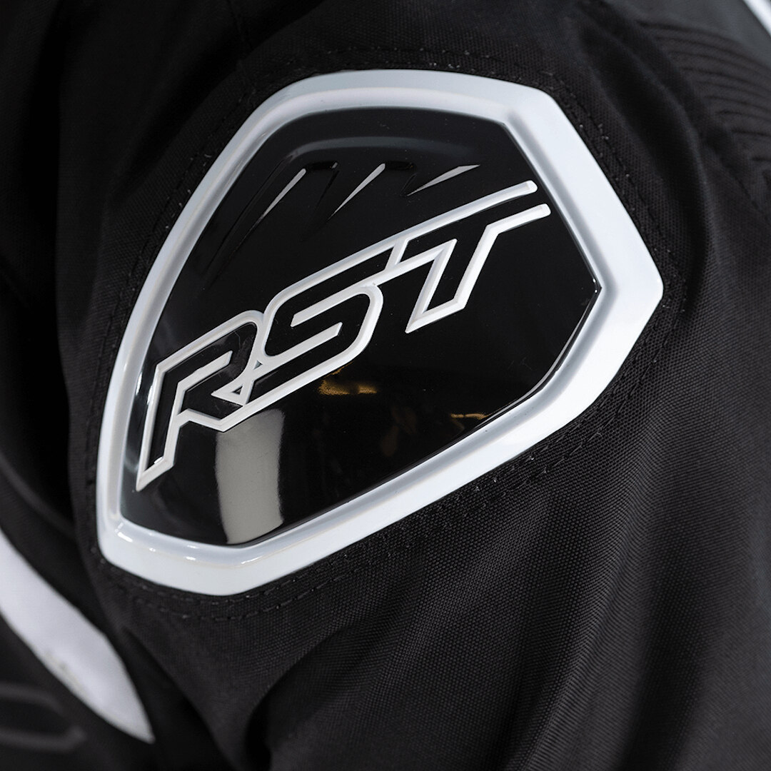RST S-1 Jaqueta Têxtil de Motocicleta preto/branco L Figura 4