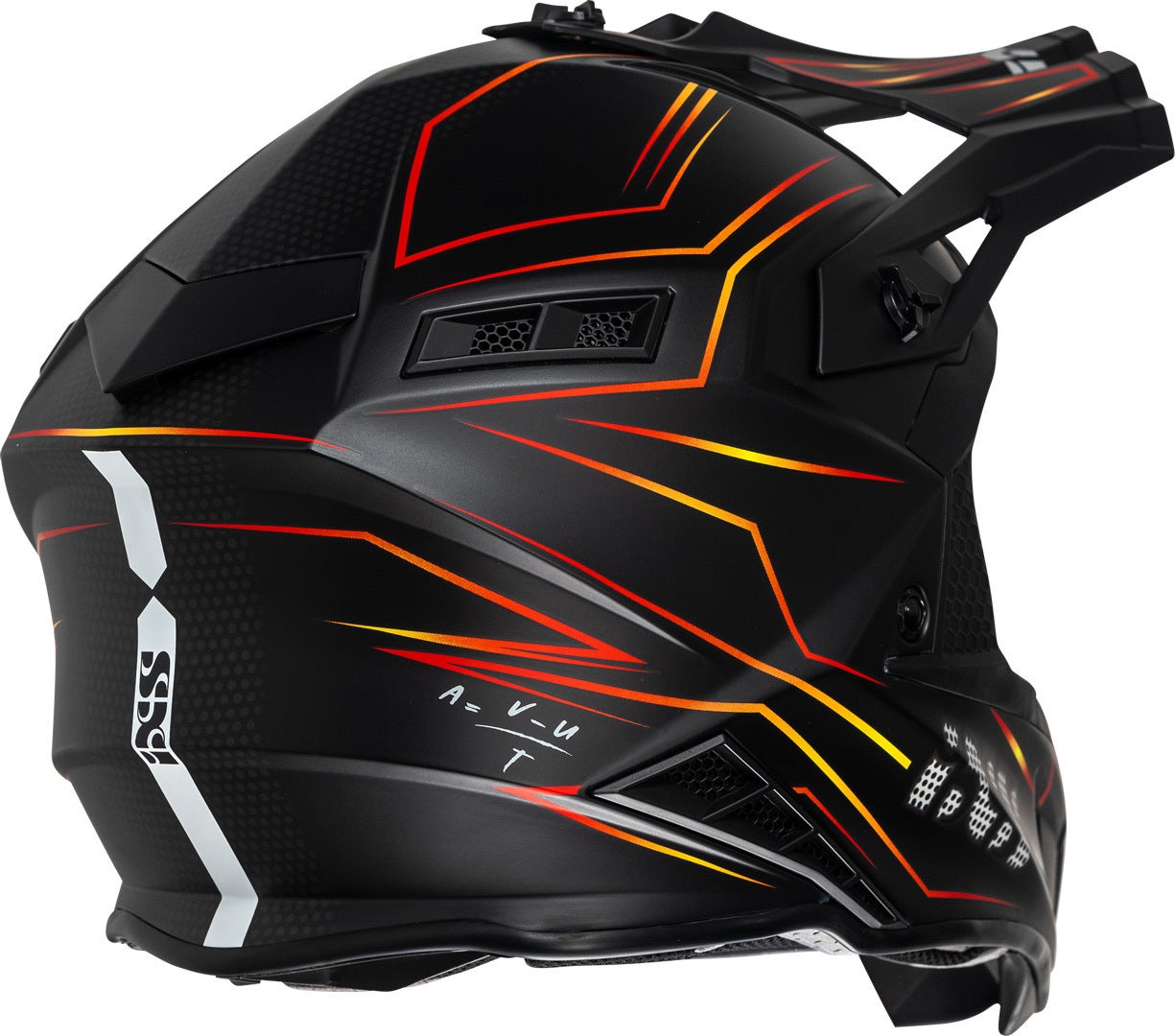 IXS iXS189FG 2.0 Motocross Helmet black matt/red XL (61/62) Figure 3