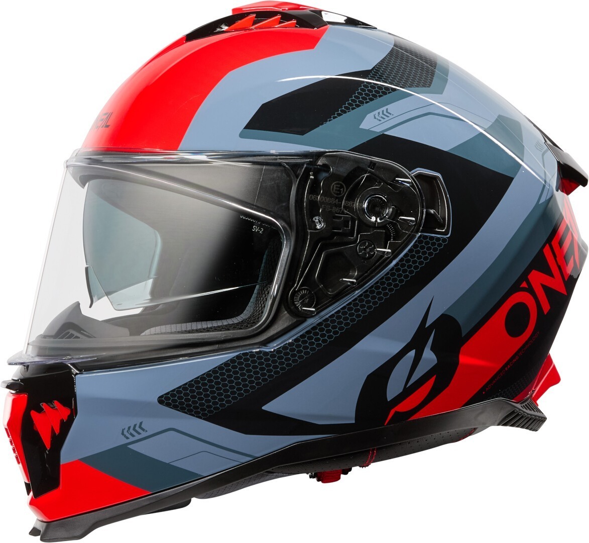 Oneal Challenger EXO V.25 Hjelm sort/grå/rød S Figur 1