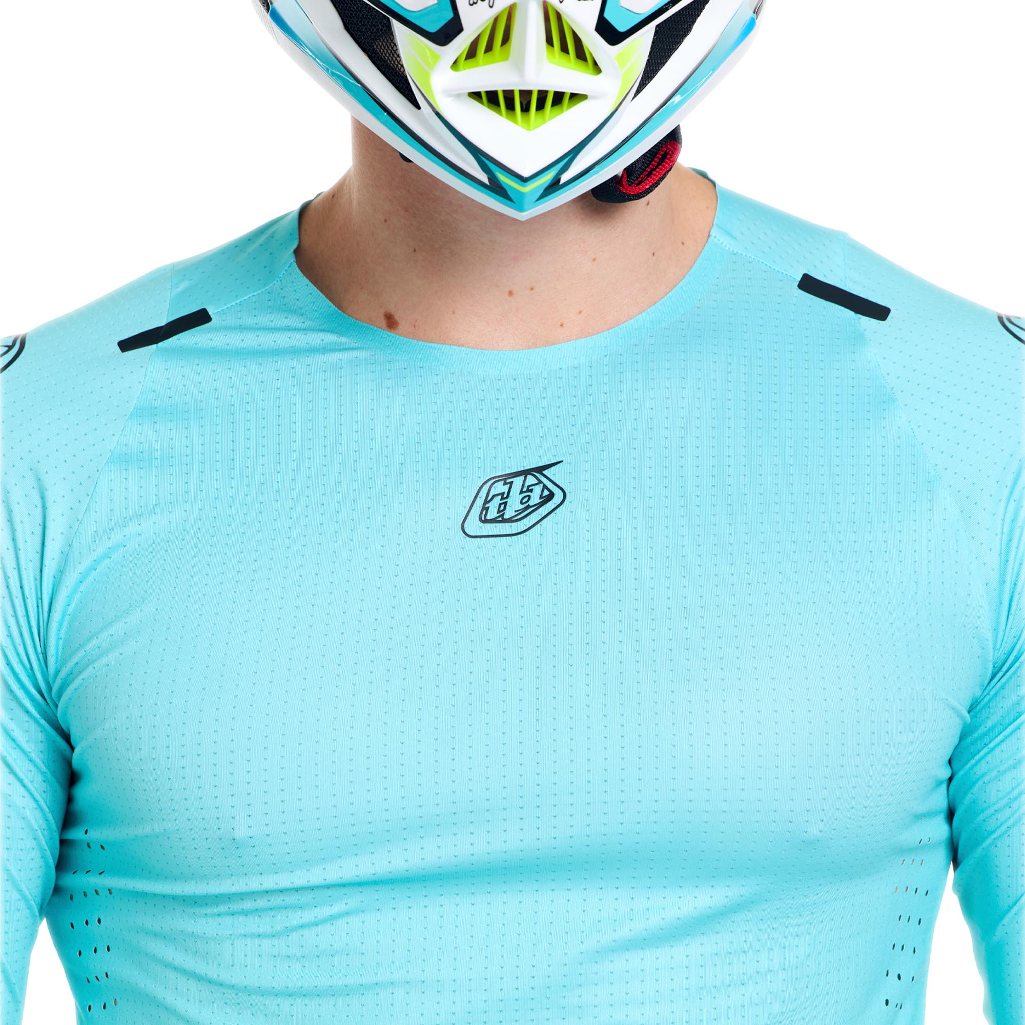 Side view of Troy Lee Designs Sprint Ultra LS Mono Bicycle Jersey