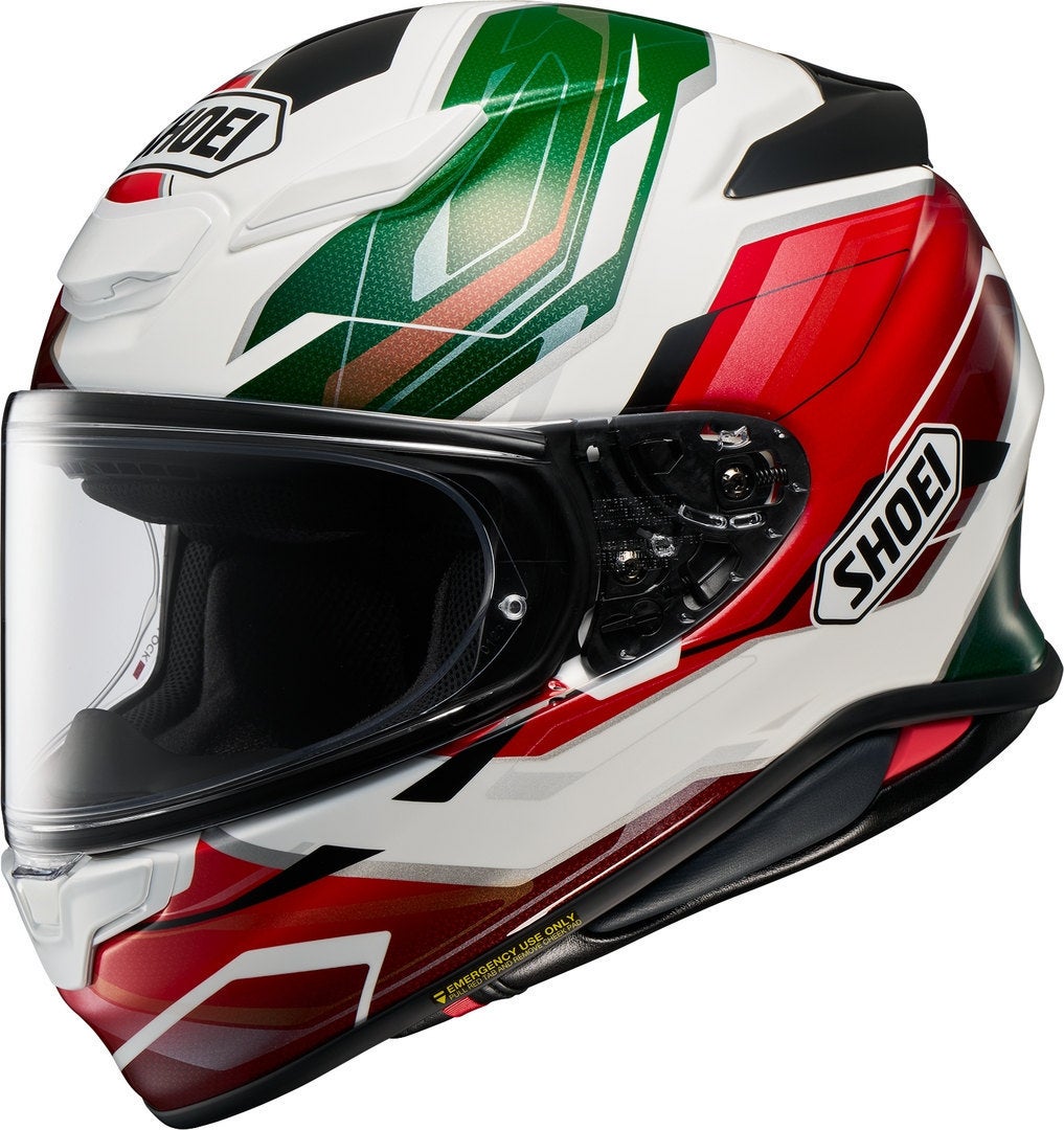 Shoei NXR 2 Capriccio Helmet white/green/red XL (61/62) Figure 1