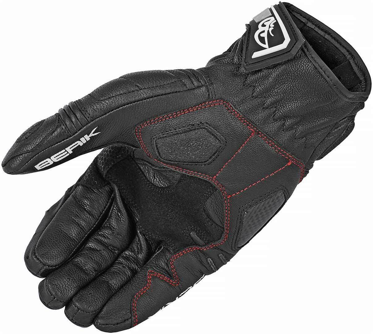 Berik NexG Motorcykel handsker Sort/hvid S Figur 4