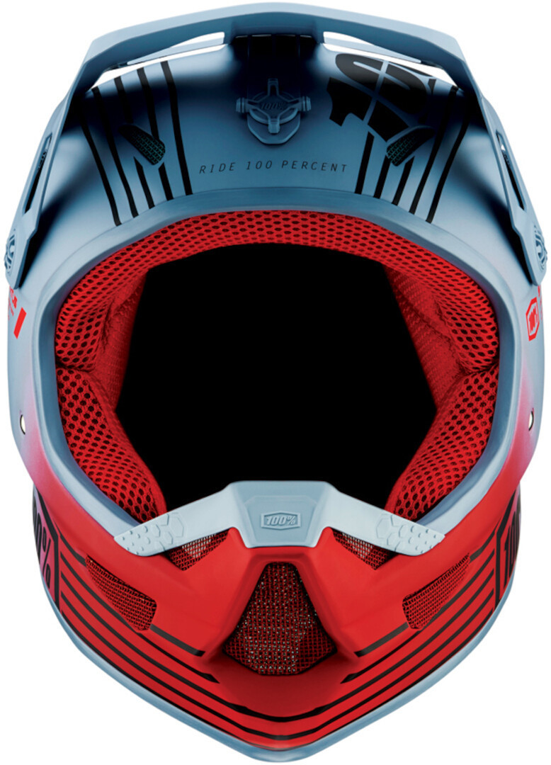 100% Status Stripes Downhill Helm L (59/60) Abbildung 3