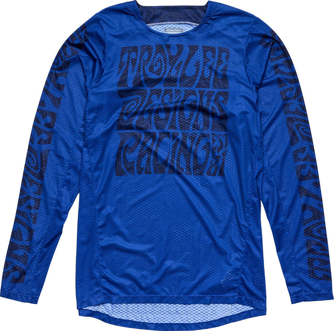 Troy Lee Designs GP Pro Air Manic Monday Motocross trøje blå/sort M Figur 1
