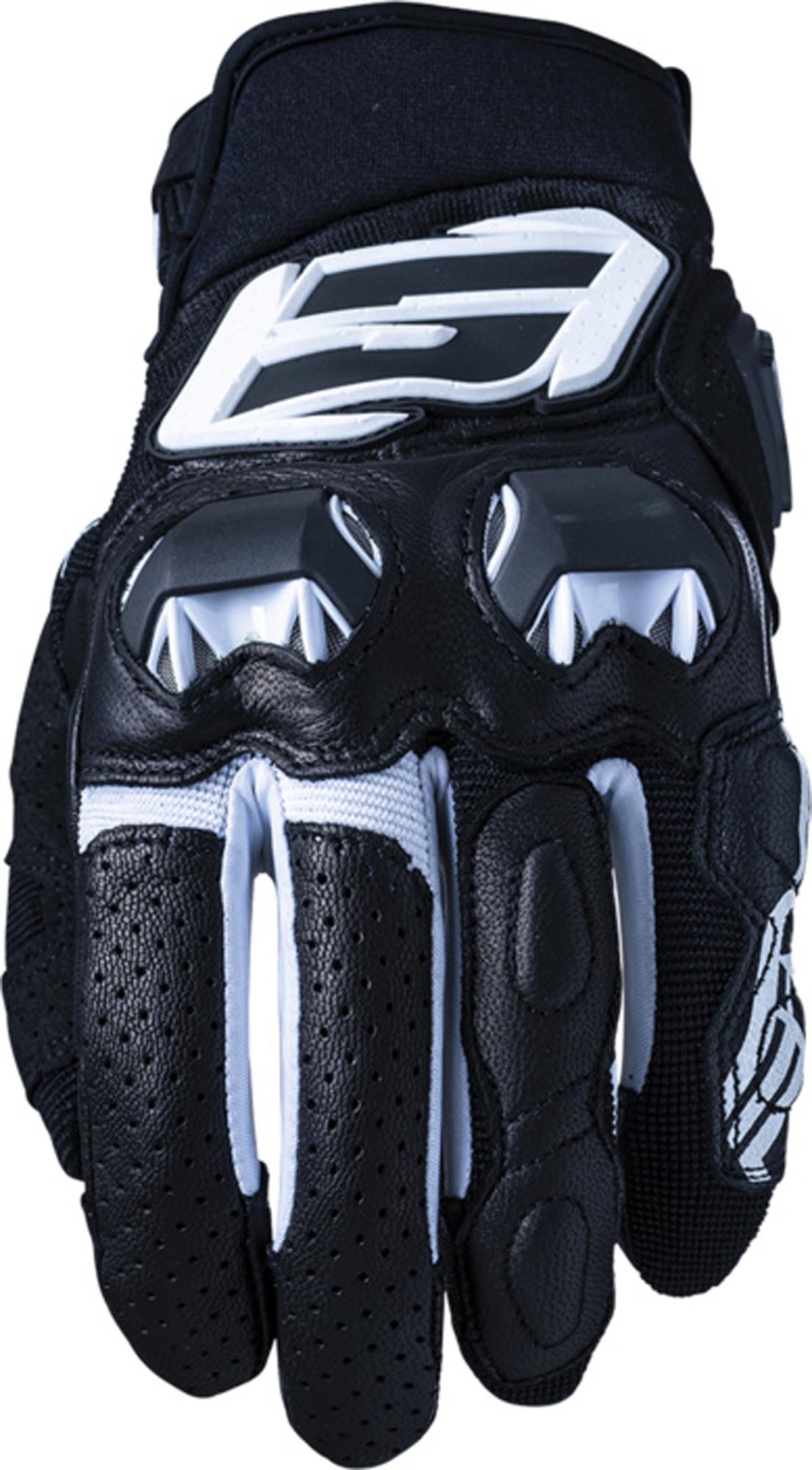 Five SF3 Motorrad Handschuhe schwarz/weiß S Abbildung 1