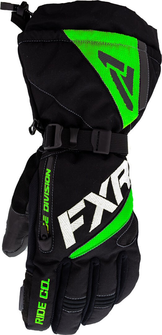 FXR Fuel Snescooter handsker sort/grøn XL Figur 1