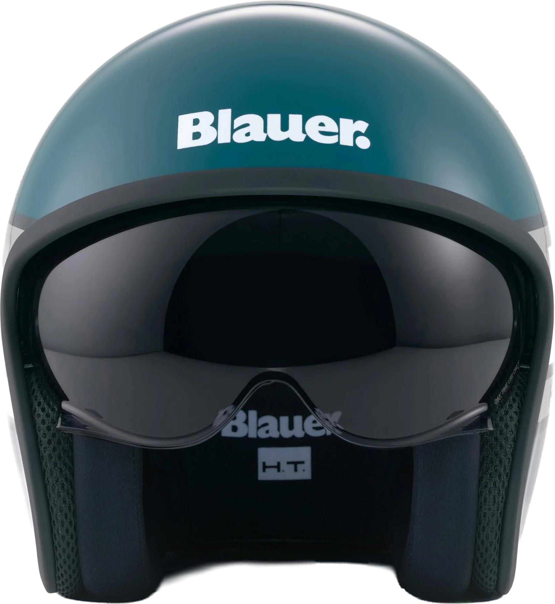 Blauer Pilot 4.0 Jethelm türkis/grau S Abbildung 2