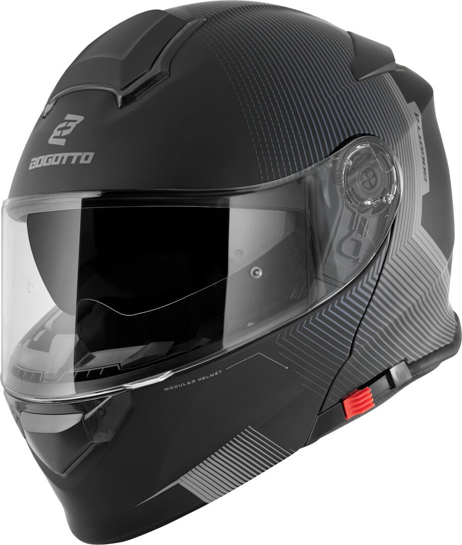 Bogotto H271 Wayke Casco nero opaco/grigio XXL (63) Figura 3