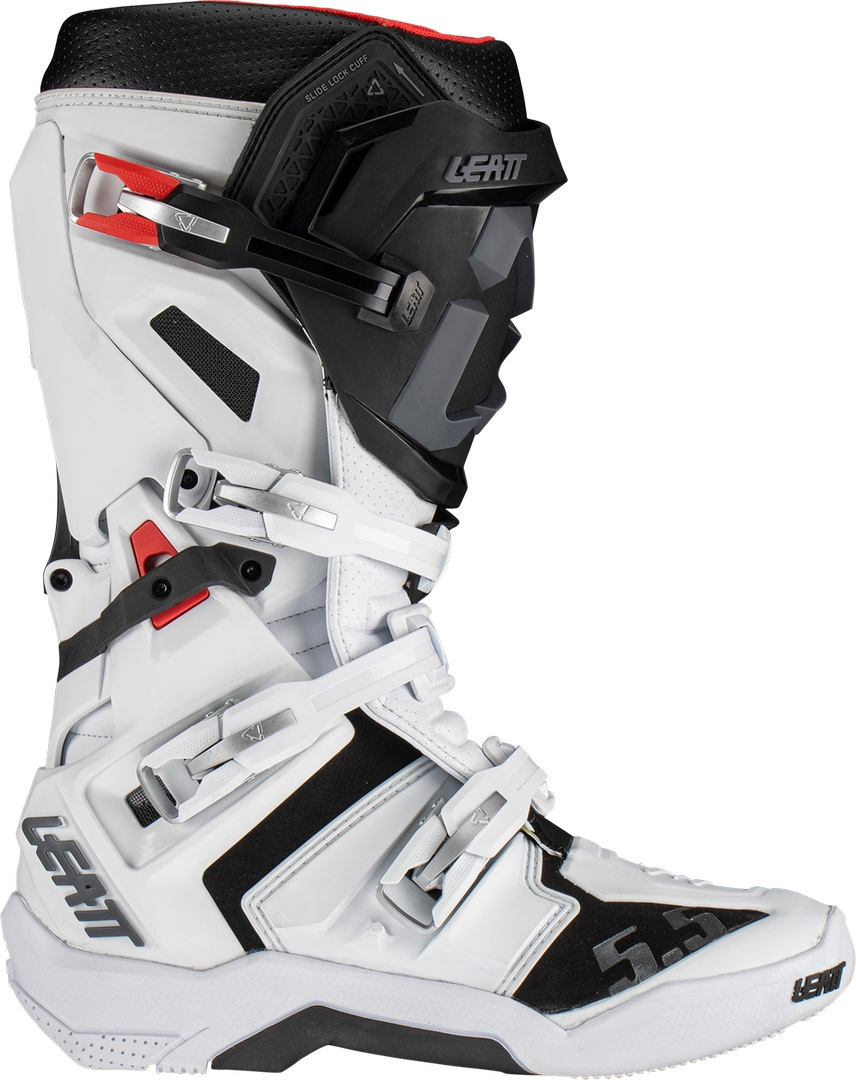 Leatt 5.5 FlexLock Motokrosové boty černobílá 44,5 Obrázek 3