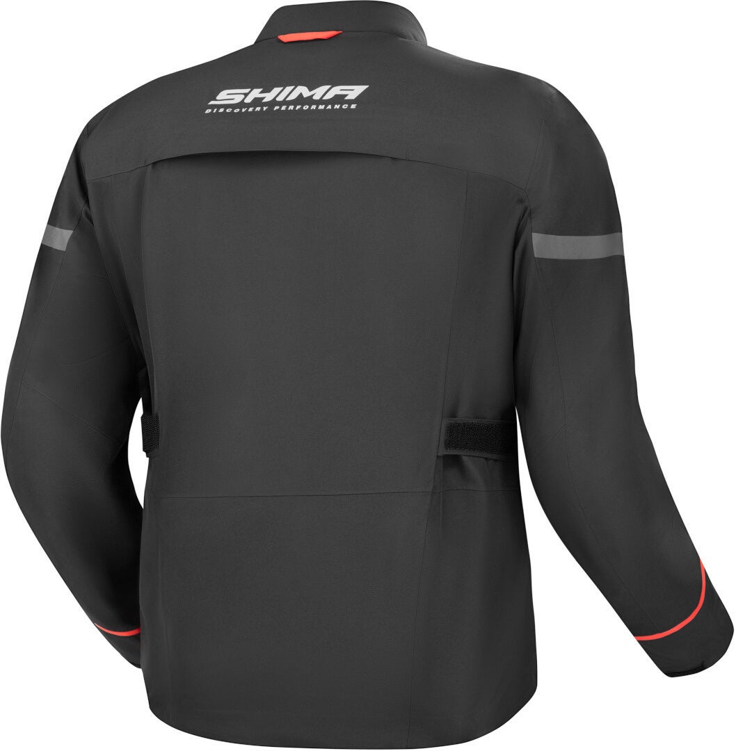 SHIMA Alpha waterproof Motorcycle Textile Jacket black 3XL Figure 4