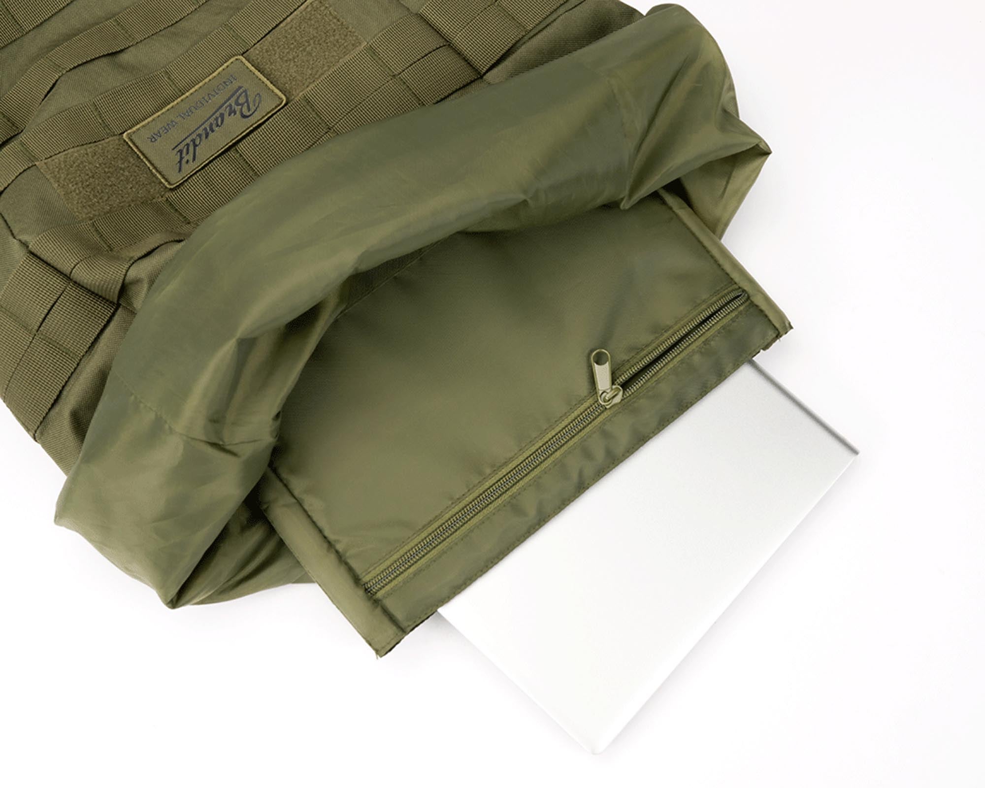 Brandit Cooper Roll Top Sac à dos olive Figure 8
