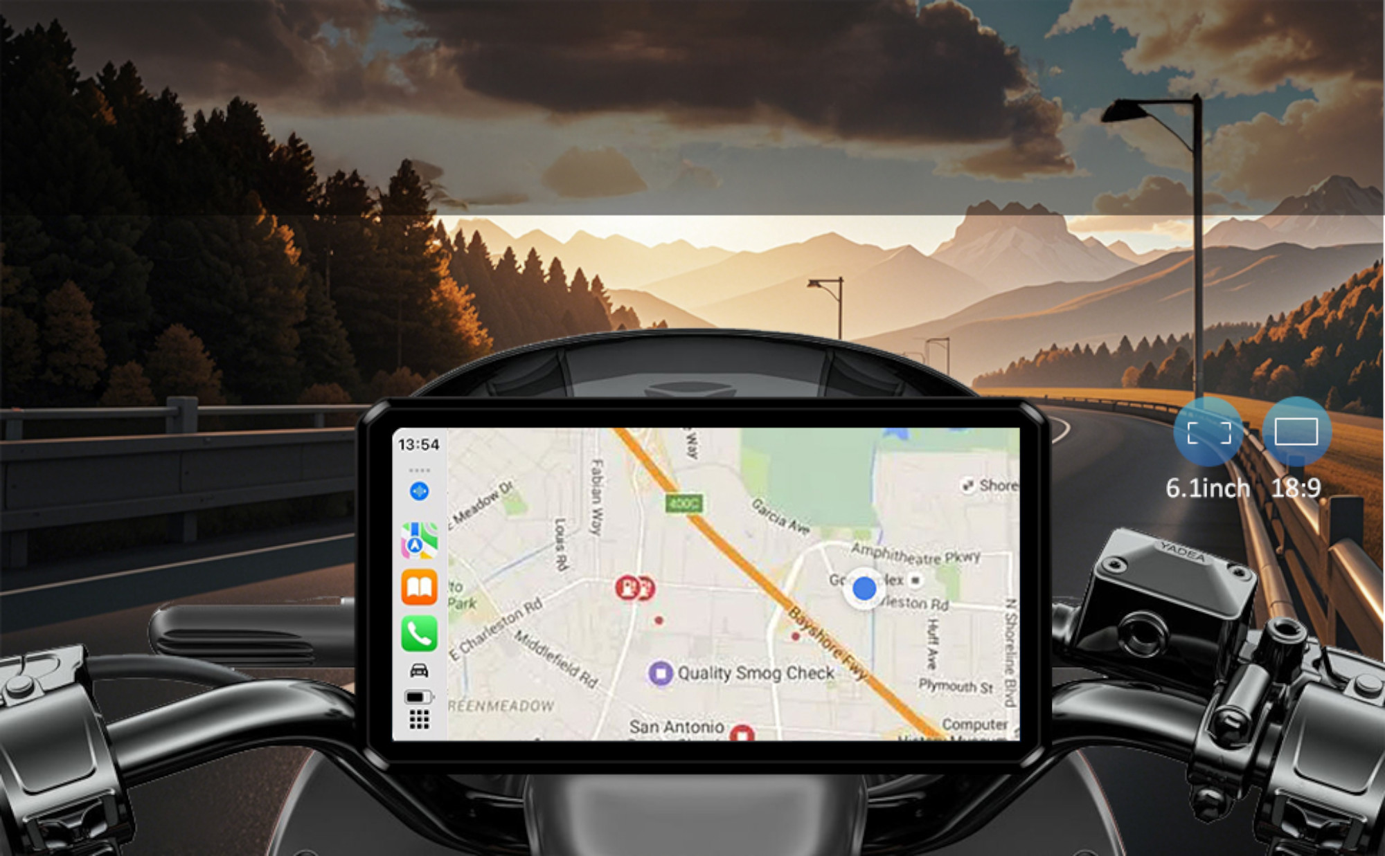 AlienRider M2 Pro Sistem multimedia pentru motociclete Figura 3