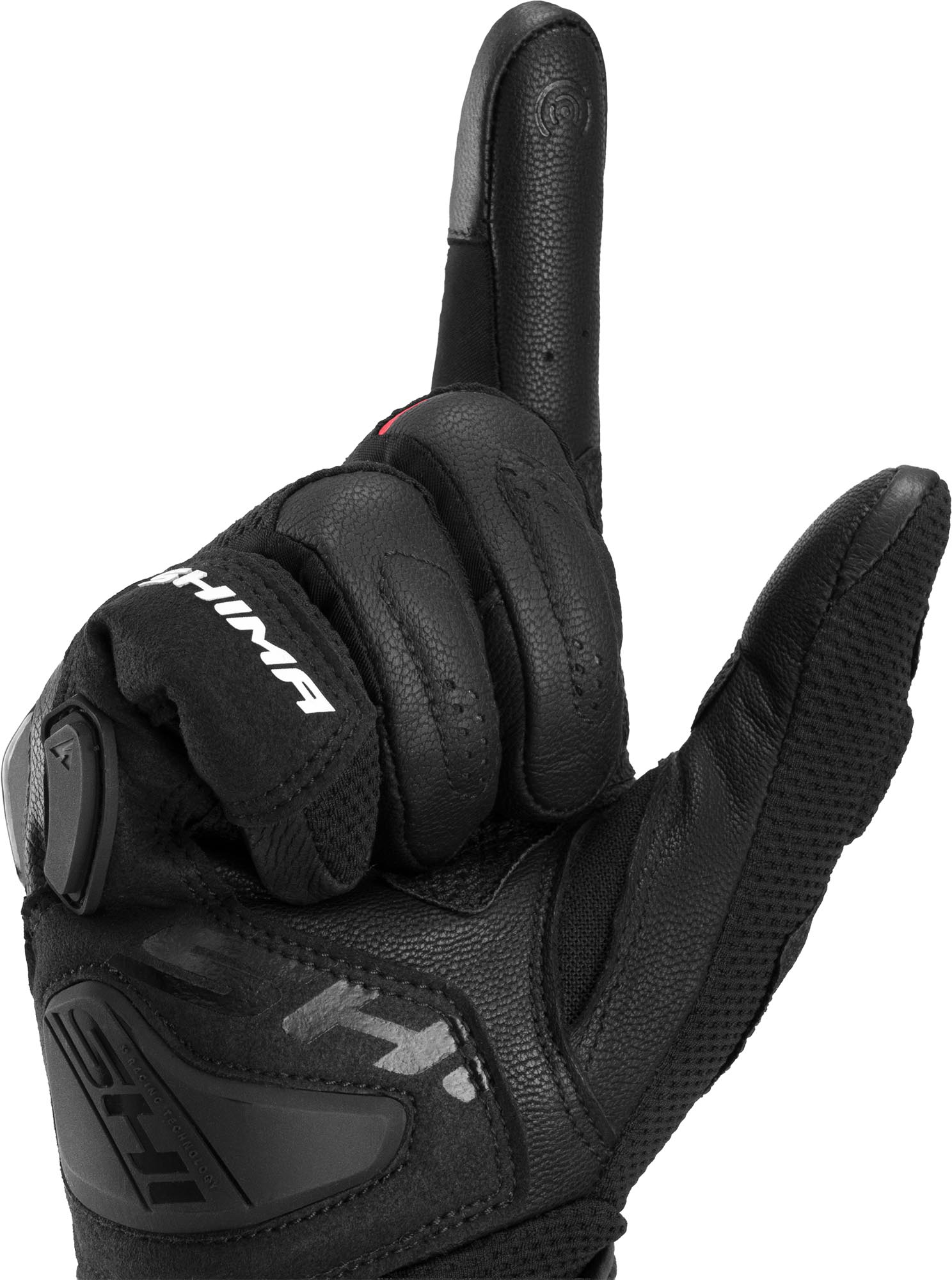 SHIMA Spark 3.0 Motorcykelhandsker sort/rød L Figur 9