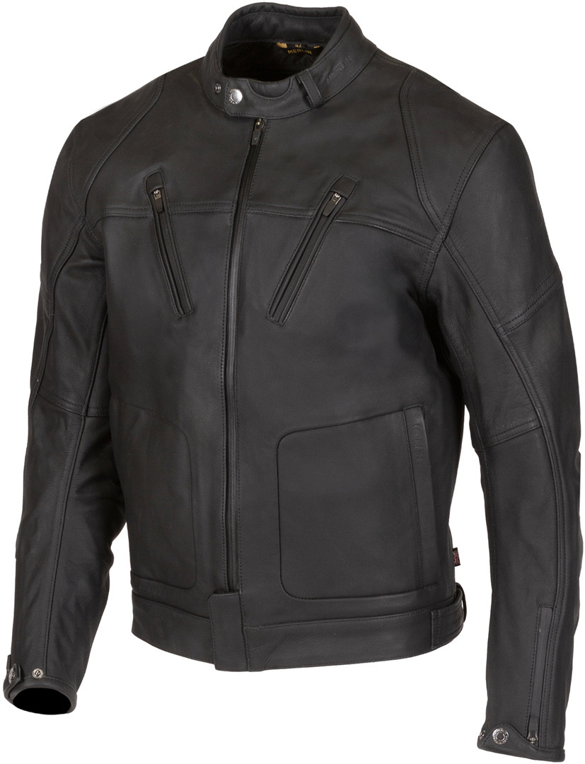 Merlin Gable II waterproof Motorcycle Leather Jacket black 42 Figure 1