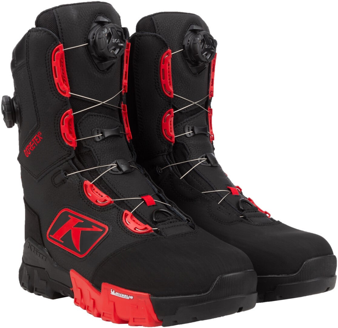 Klim Adrenaline Pro S GTX BOA Snowmobile Boots black/red 13 Figure 1