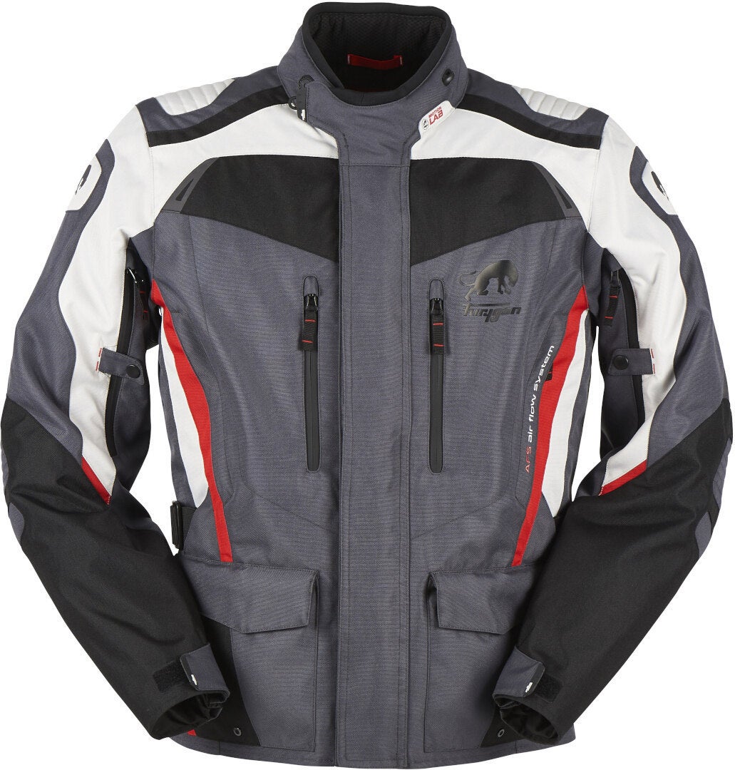 black/grey/red