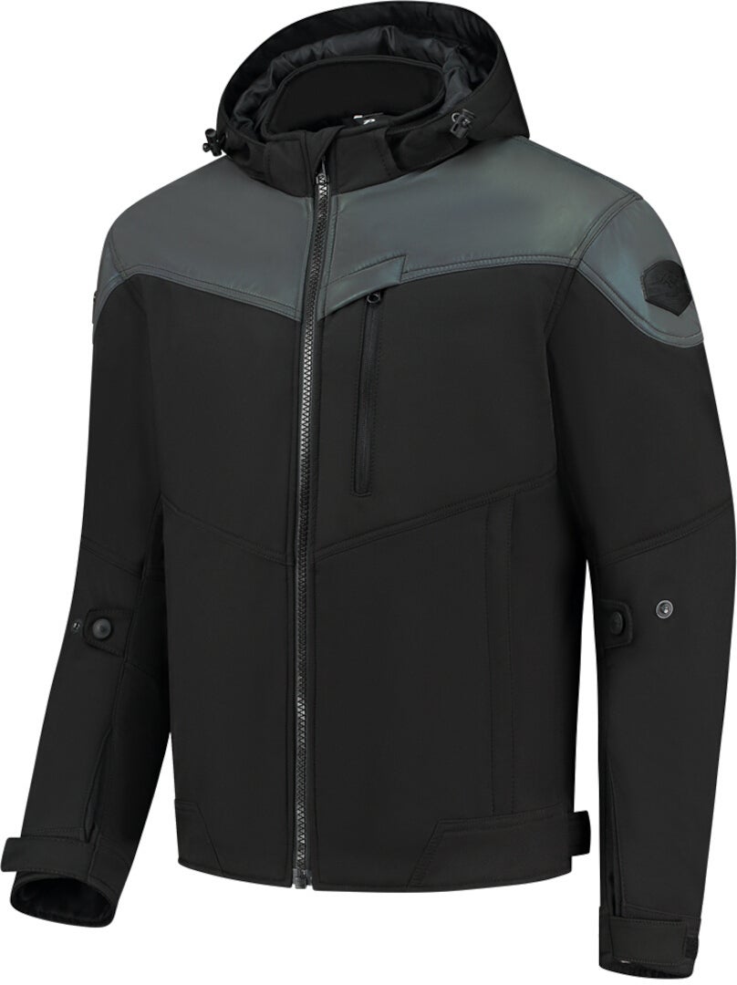 Rusty Stitches William Giacca tessile moto moto nero/shimmer XL Figura 1