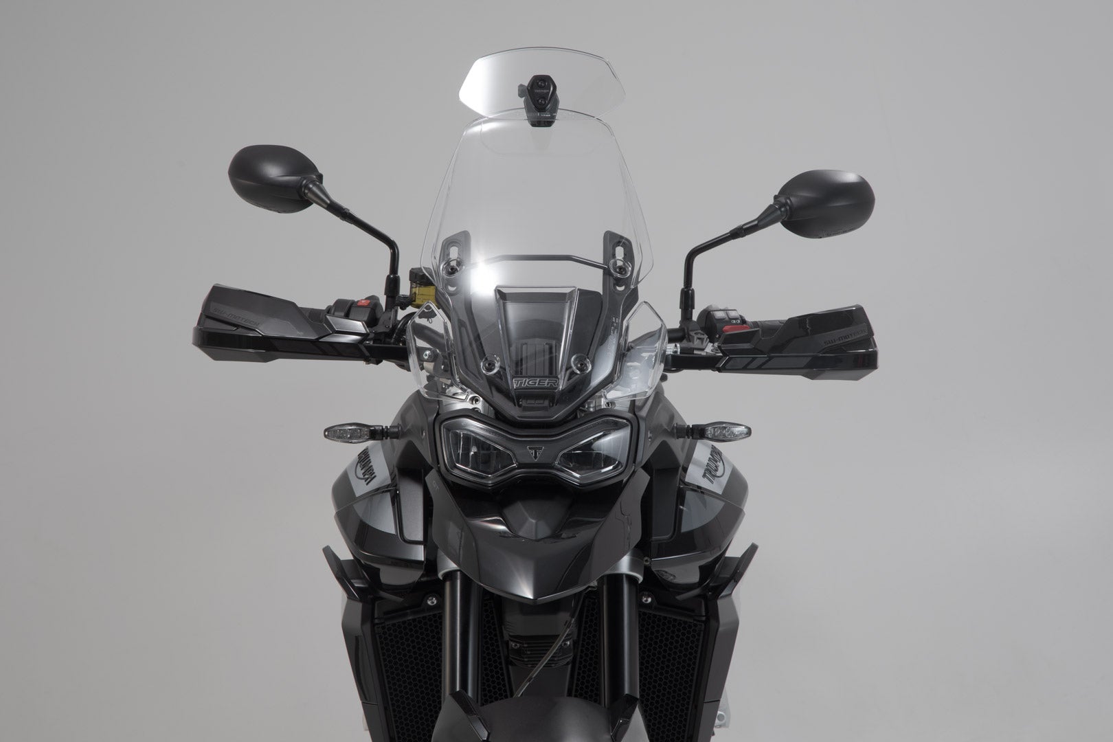 SW-Motech KOBRA handguard-kit - Preto. Triunfo Tiger 900/ GT/ Rally/ Pro (19-23). Figura 2