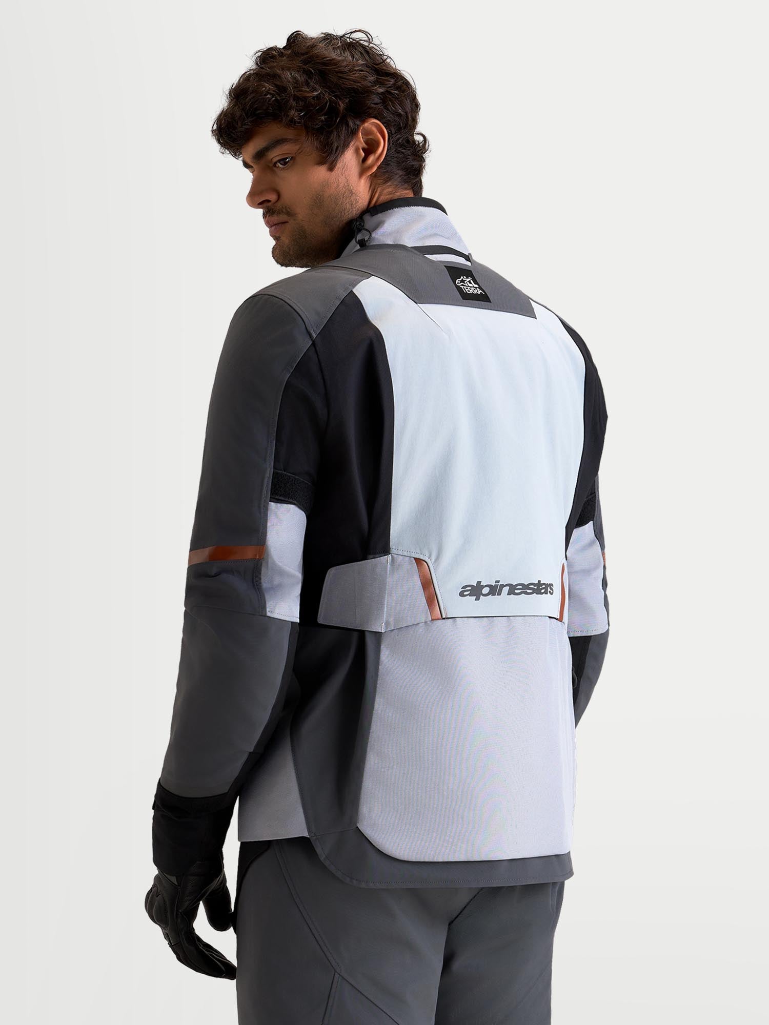 Alpinestars ST-7 V2 2L Gore-Tex waterdichte motorfiets textieljas grijs/zwart 2XL Figuur 12