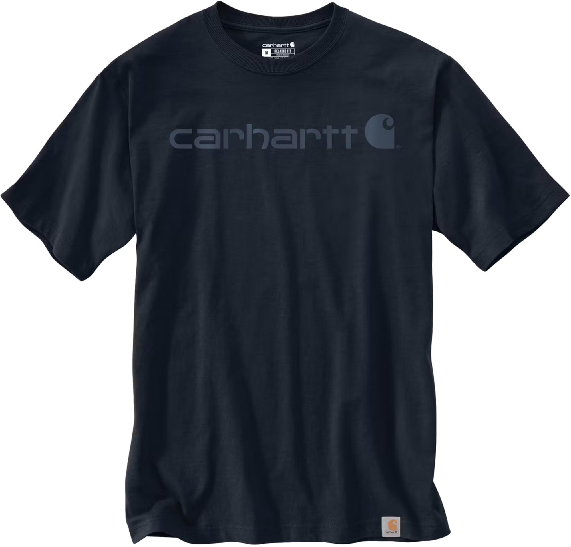 Carhartt Dearborn Relaxed Logo T-Shirt navy S Figure 1
