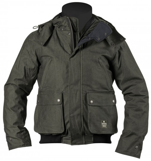 Helstons Walk Motorcycle Textile Jacket Khaki L Figure 1