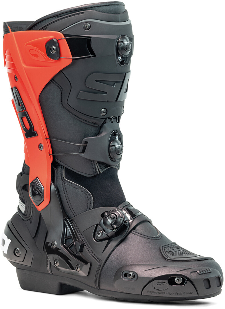 Sidi Rex Cizme de motocicletă Negru/Roșu 46 Figura 1