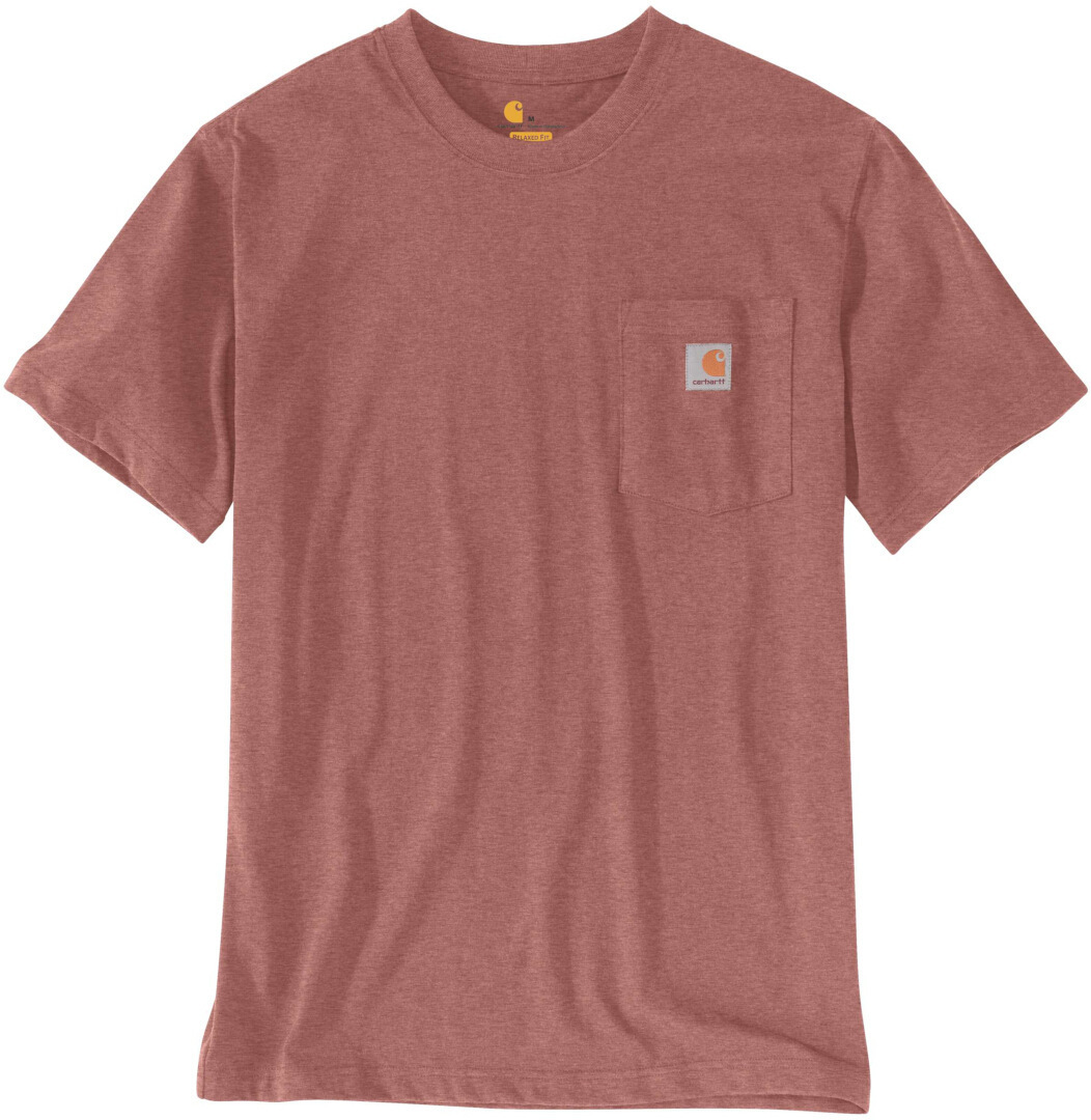 Carhartt Workwear Pocket Tricou Roșu vișiniu S Figura 1
