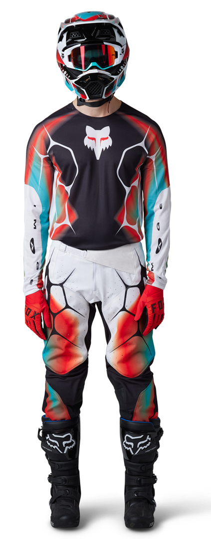 FOX 360 Syz Motocross trøje Sort/hvid M Figur 10