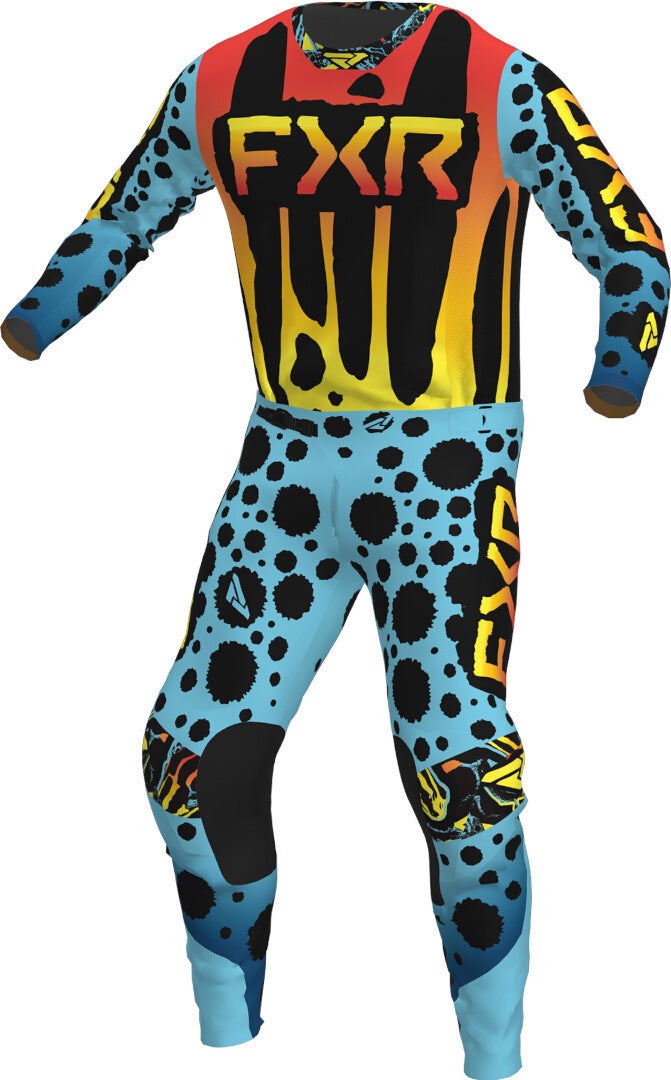 FXR Podium 2023 Maglia Motocross Giovanile nero/multicolore L Figura 3