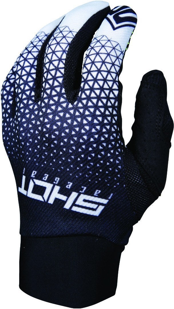 Shot Aerolite Delta Motocross Handschuhe grau/gelb 13 Abbildung 1