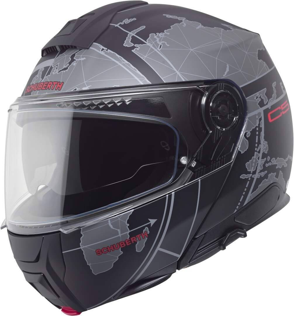 Schuberth C5 Globe Opklapbare helm zwart/grijs M (57) Figuur 1