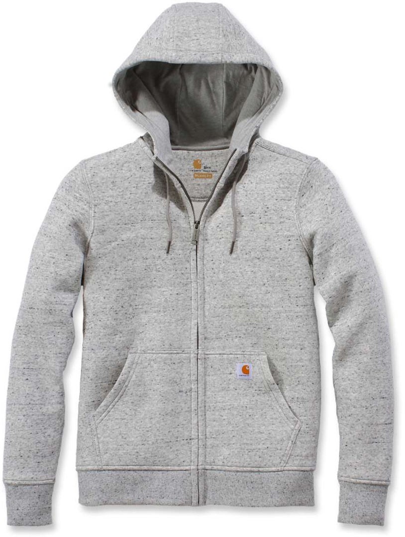 Carhartt Clarksburg Full Zip Senhoras com capuz cinza M Figura 1