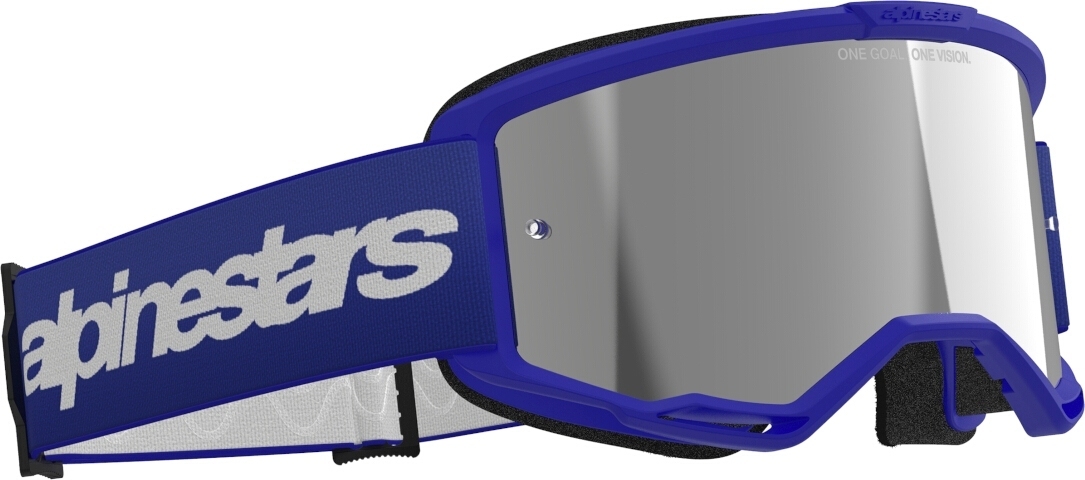 Alpinestars Vision 3 Wordmark Mirror Ochelari de motocross albastru Figura 2