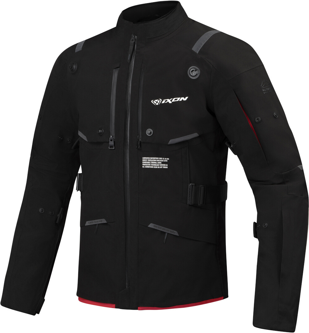 Ixon M-Skeid Motorcycle Textile Jacket black 3XL Figure 1
