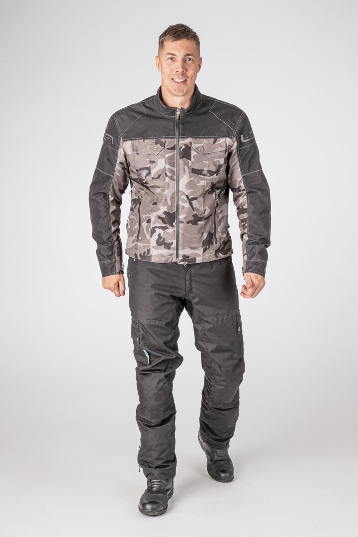 Lindstrands Lugnet Camo waterproof Motorcycle Textile Jacket 60 Figure 3
